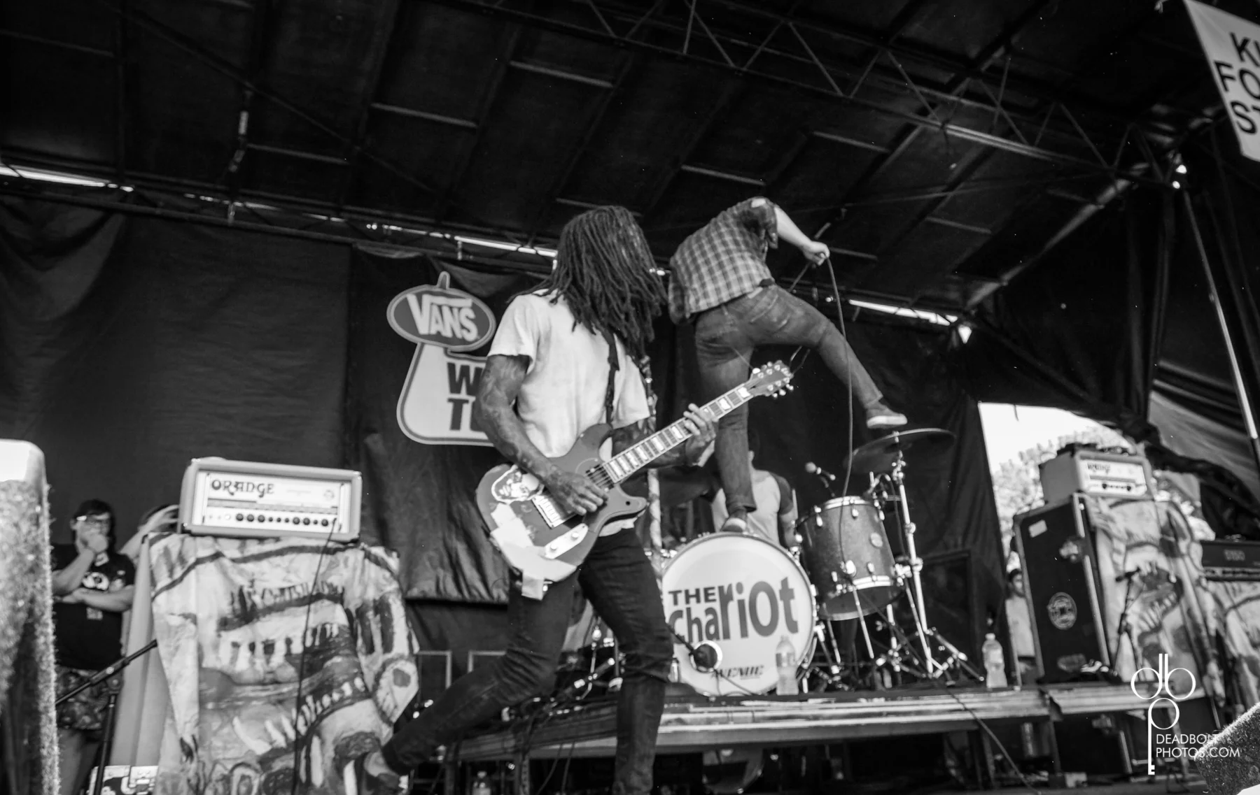 The Chariot at Vans Warped Tour 2013. 