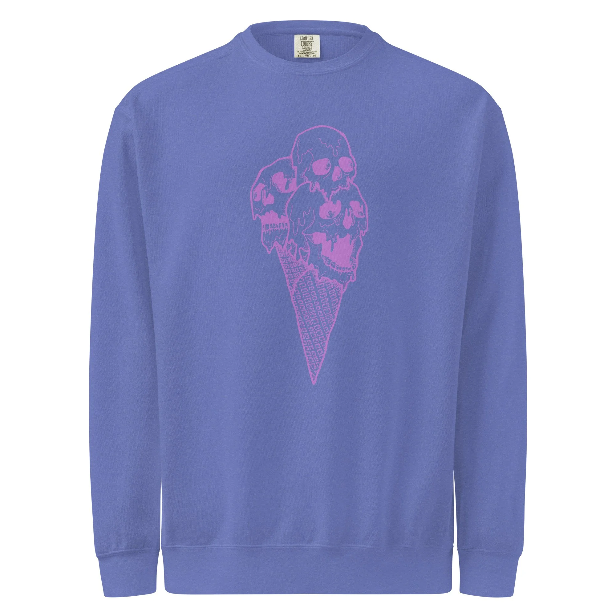 unisex-garment-dyed-sweatshirt-flo-blue-front-693c6d95666dd.jpg