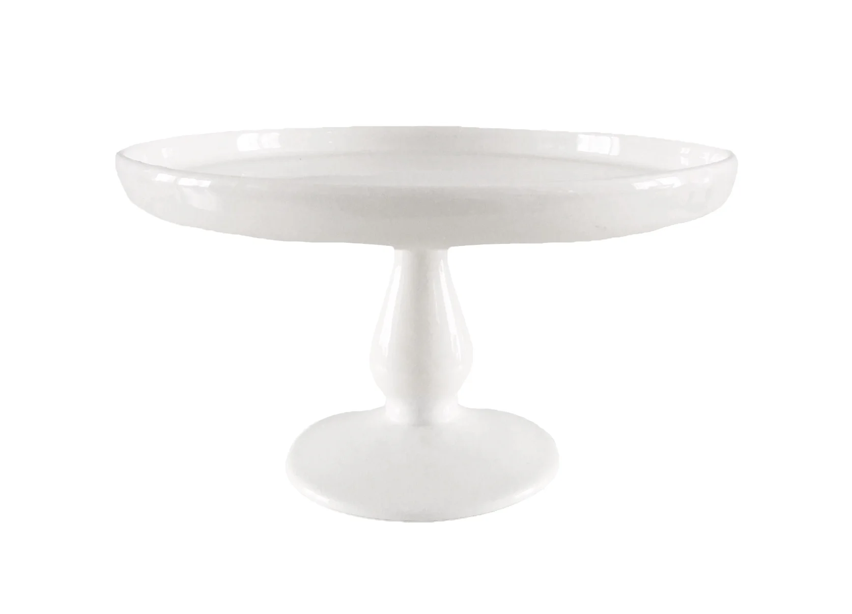 Cake Stand - White Pedestal 11.5in-2.jpg