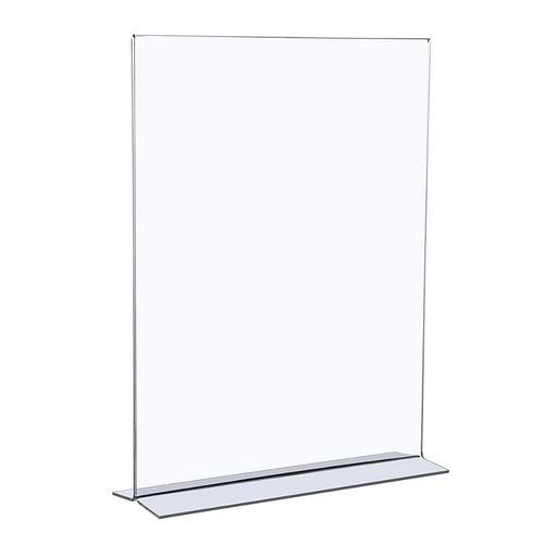 EHWINE 12-Pack Acrylic Sign Holders 5"x7" - Double-Sided Tabletop