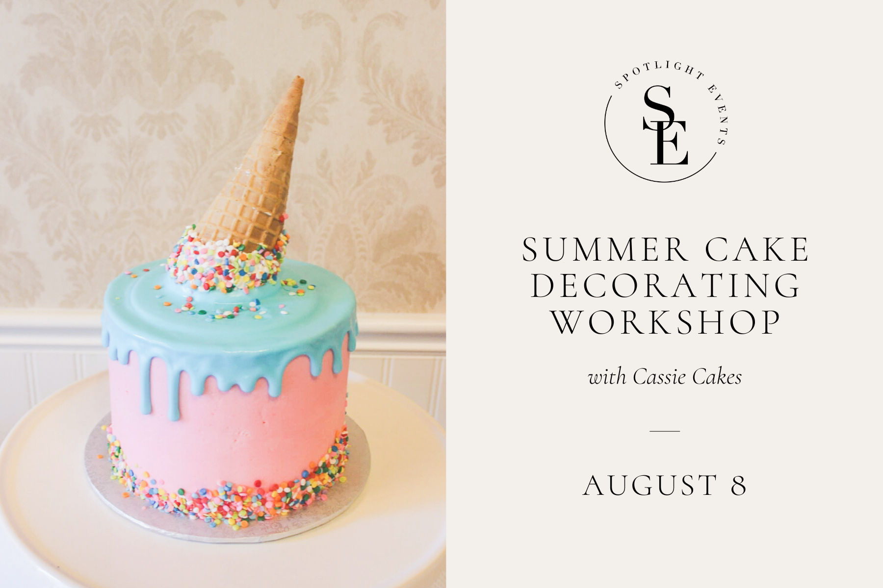 Summer Cake Decorating Workshop