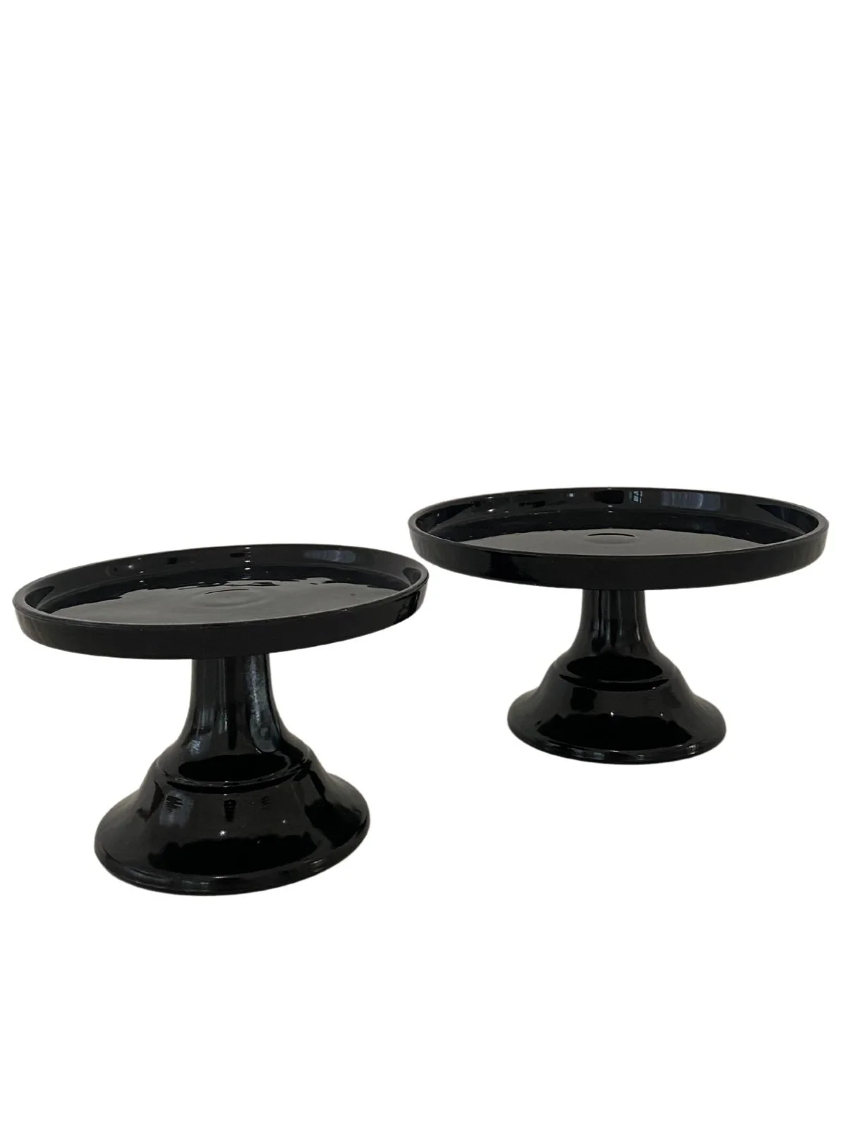 Small Black Cake Stand — Spotlight Events Event & Wedding Planner