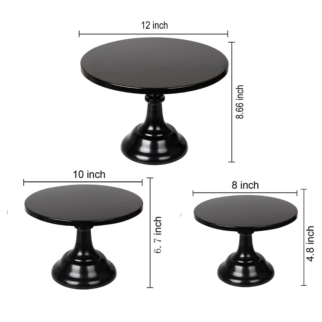 Black Cake Stand - Set of 3 dimensions.png
