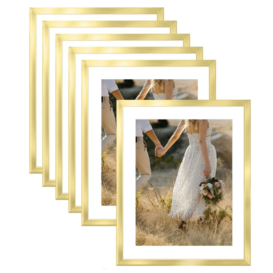 Icona Bay Frames - 8" x 10" Gold