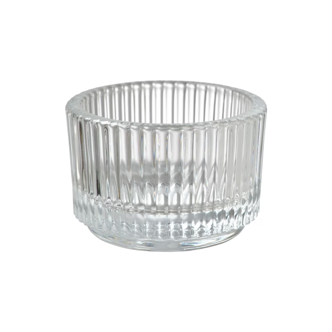 Clear Tealight Holder