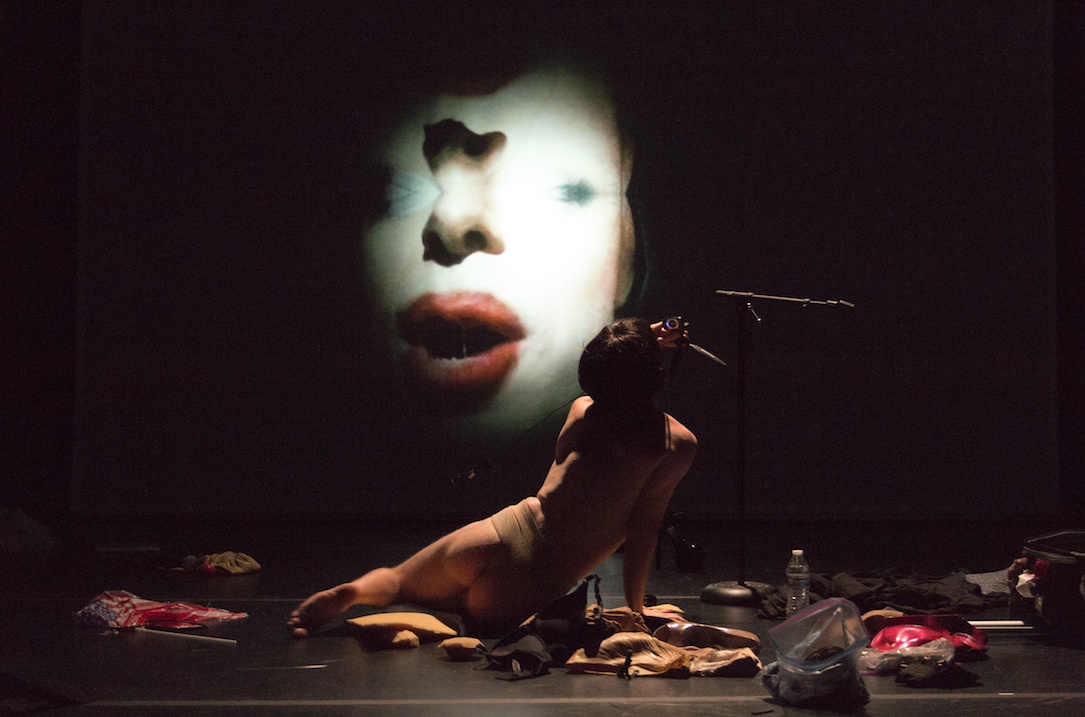 Diva Practice (Solo) Risk/Reward Festival 2017 photo by Chelsea Petrakis