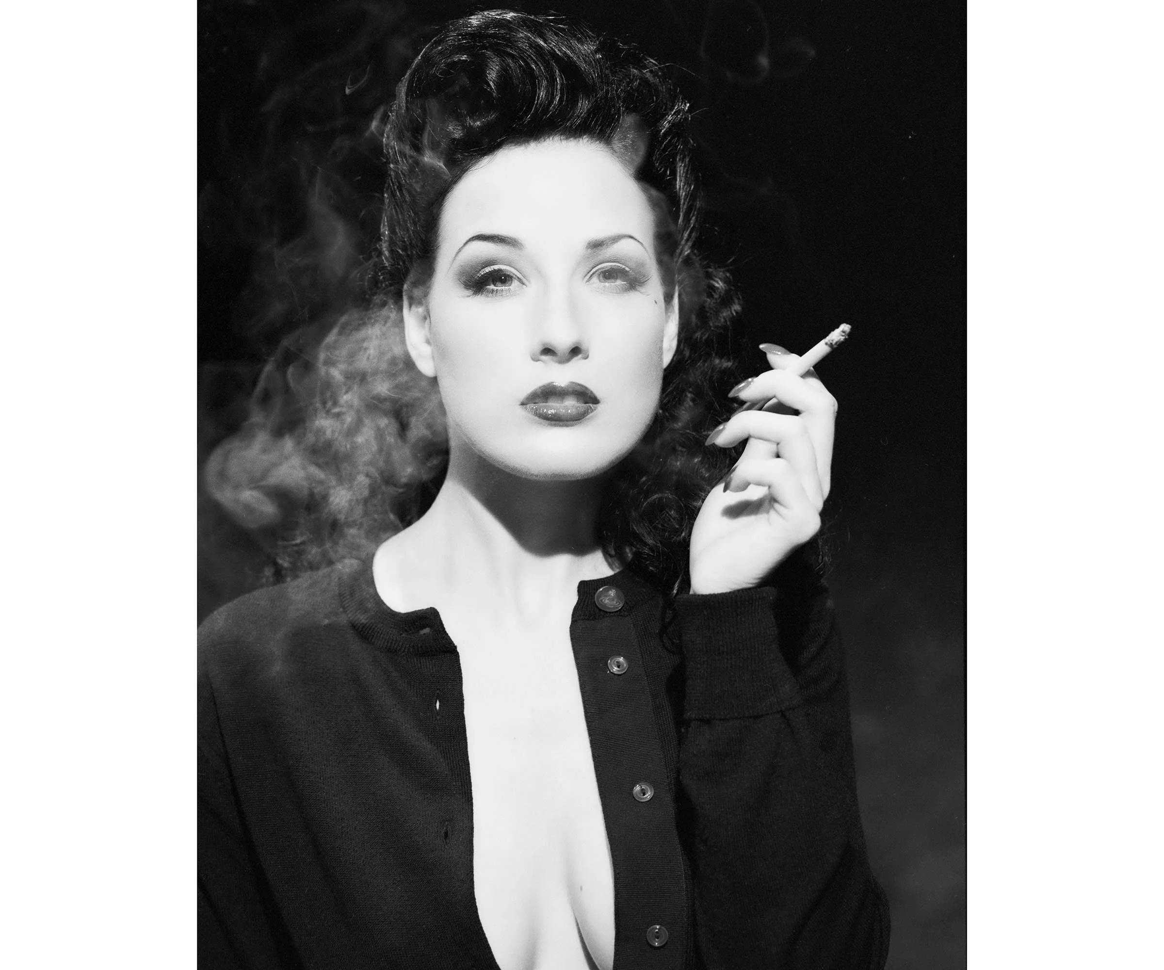 Dita Von Teese in SMOKE
