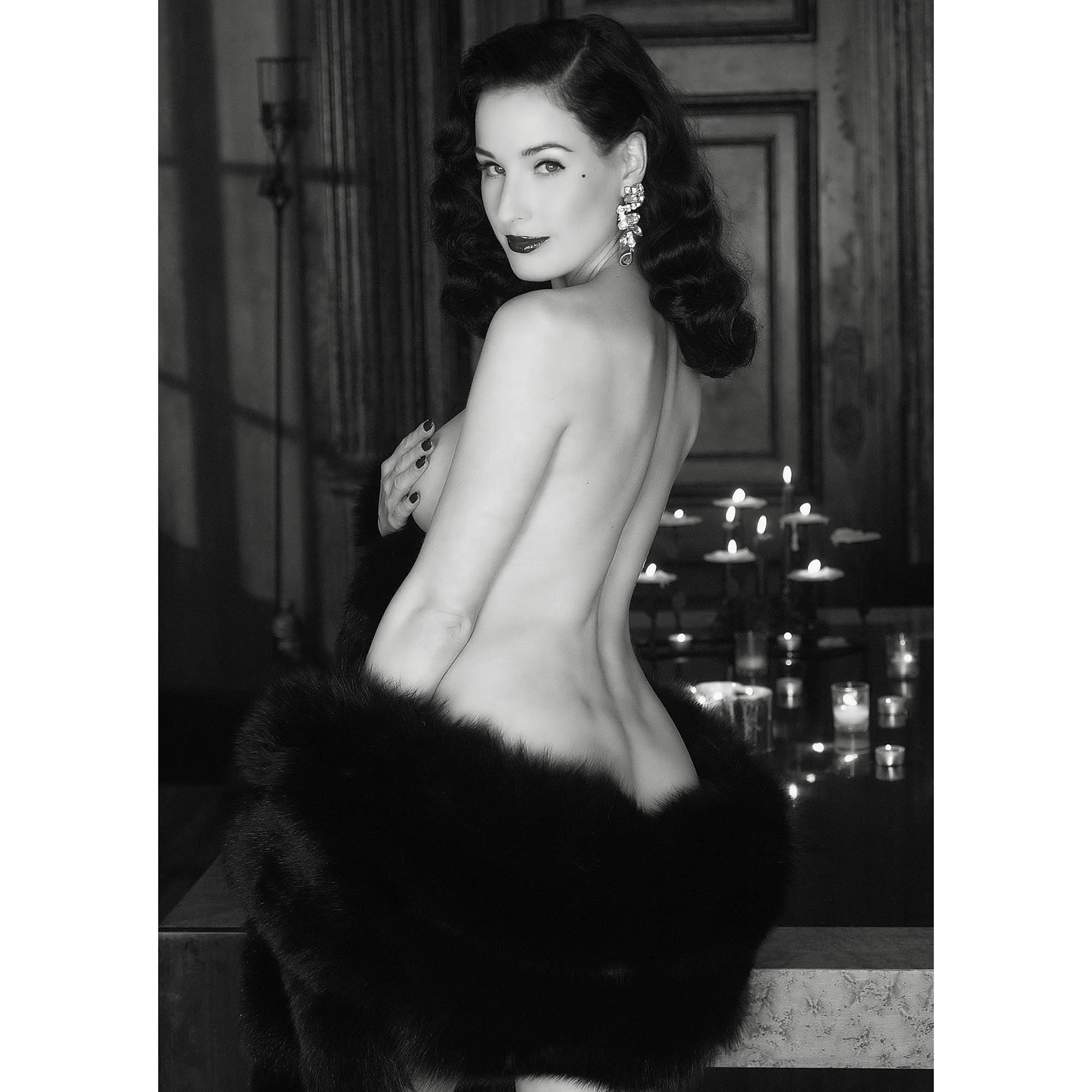 Dita Von Teese in Diamonds & Mink 2