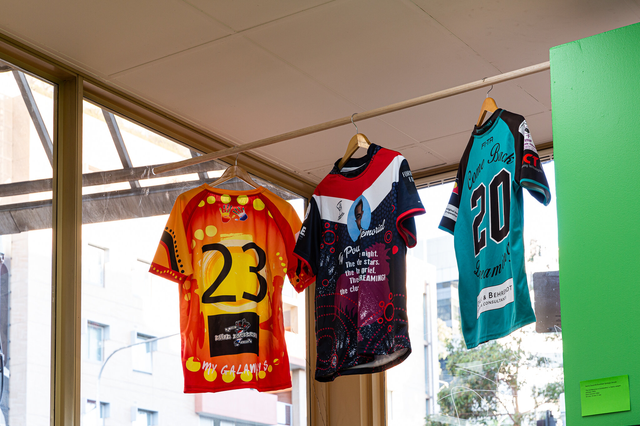  Dhinawan Dreaming Connection, Aboriginal Rugby League Club Jerseys designed by Dylan Brown and Michael Fardon 