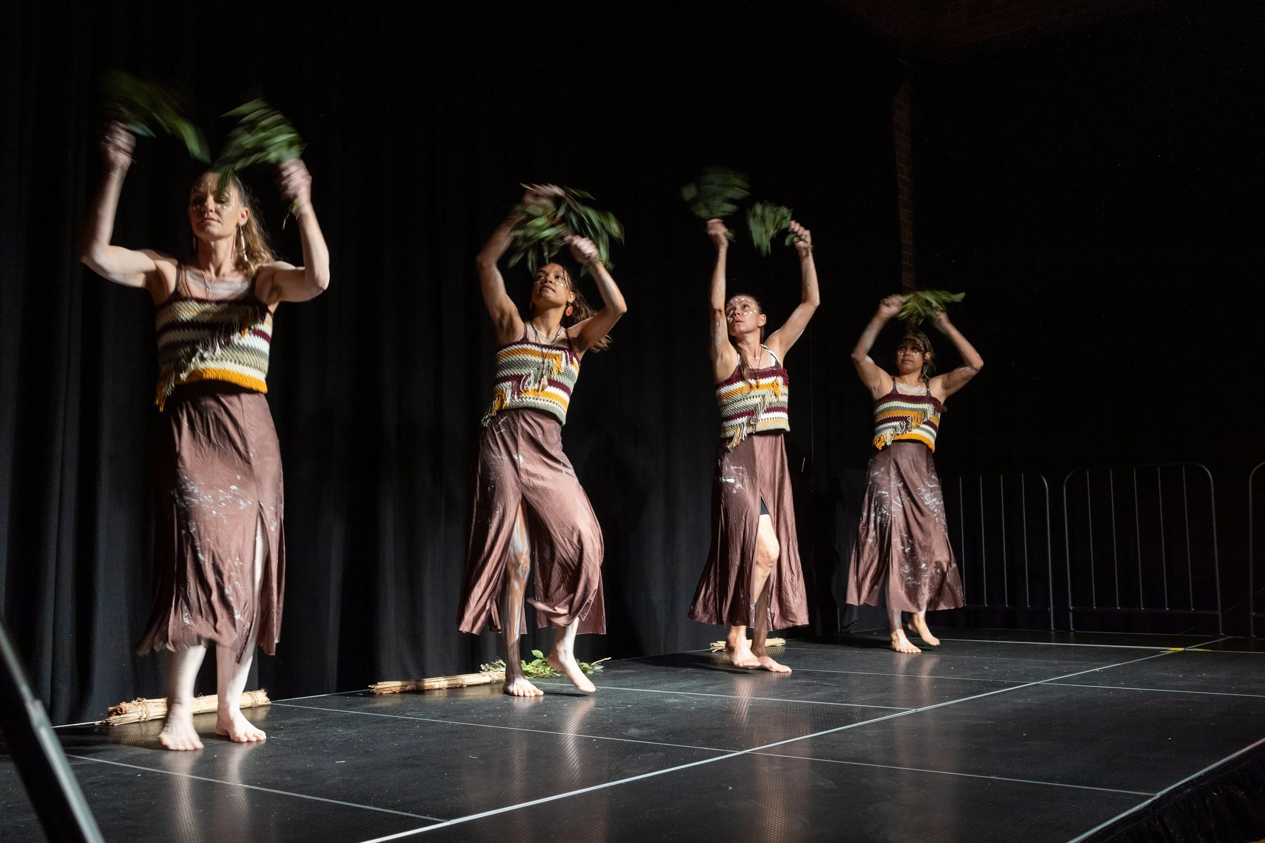  Jannawi Dance Clan performing at  Constellations  opening night. Image by Simrat Kaur. 