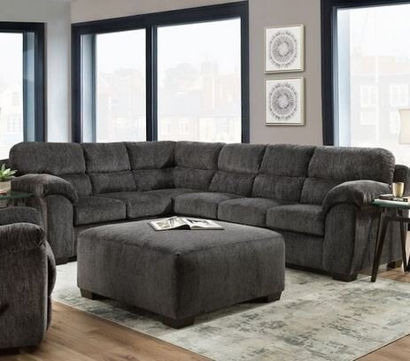 Lucille Charcoal Sectional