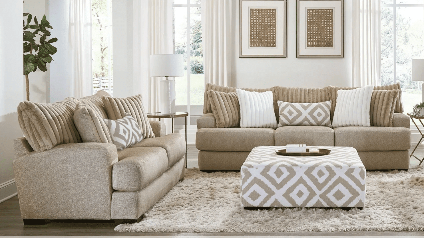Cocoa Sofa Set