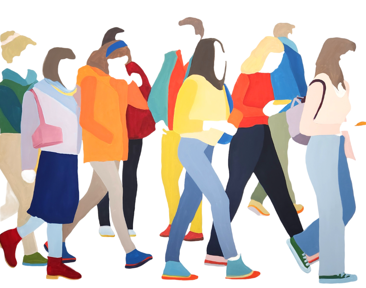 Downtown Pedestrians