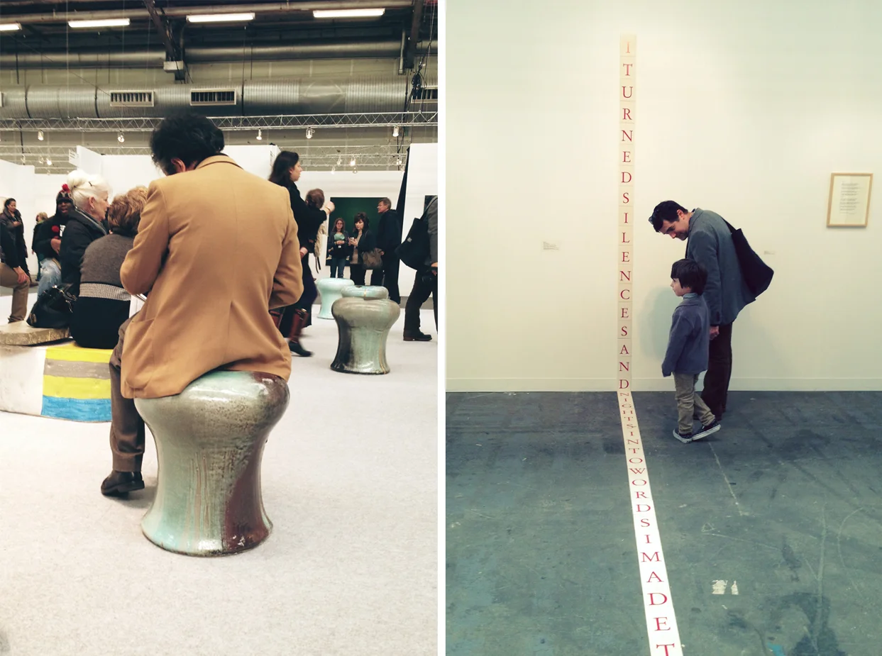 ​at the Armory Show.