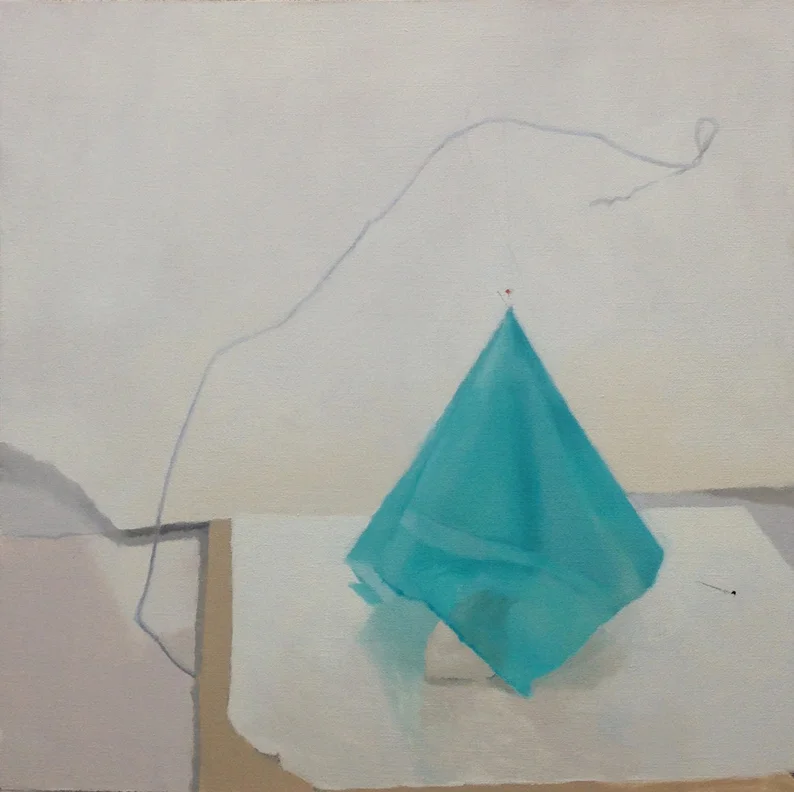 Turquoise Handkerchief