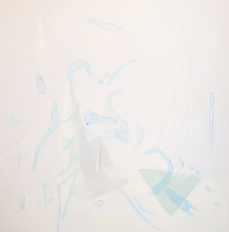 Open Window with Green Triangle 