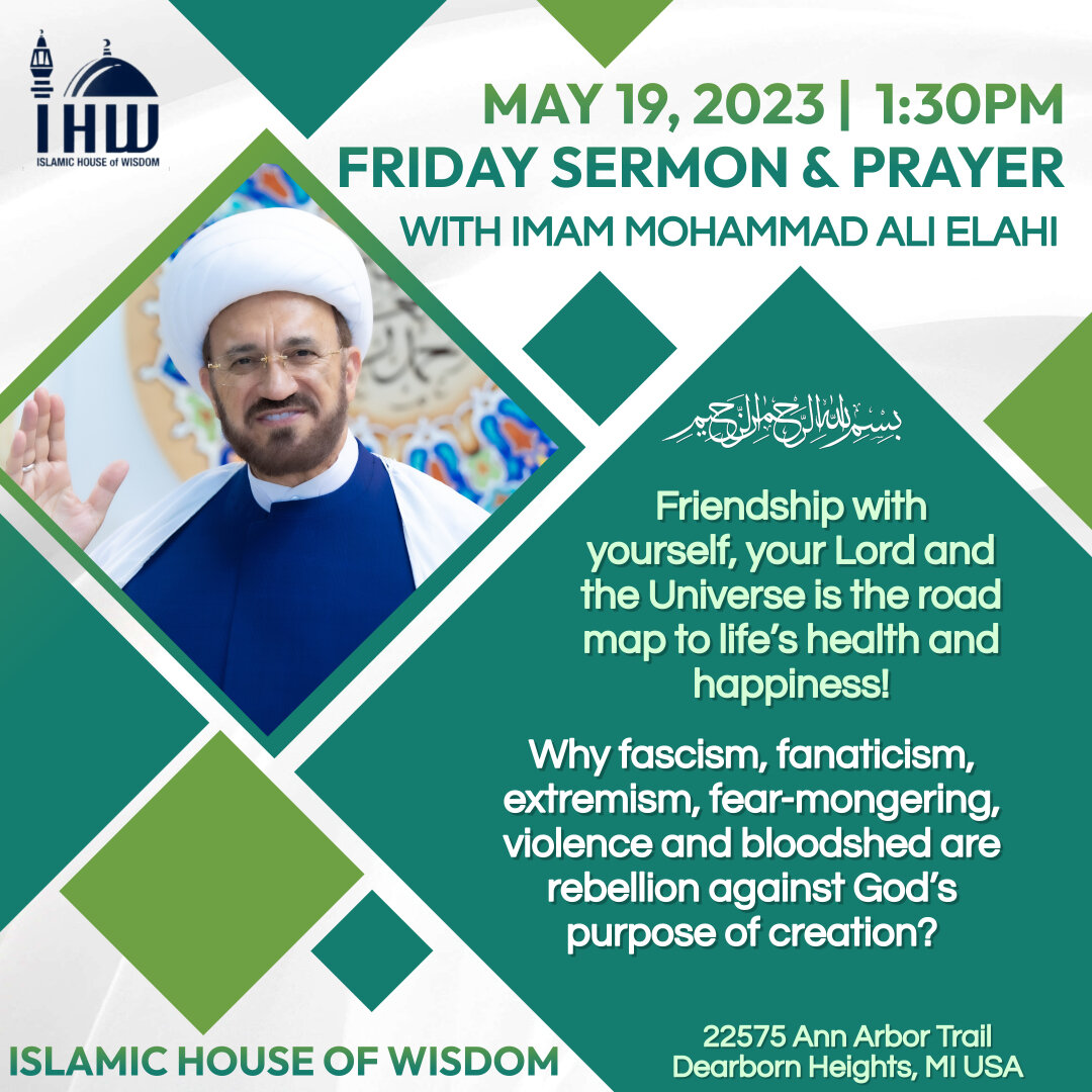 Prayer Schedule — Islamic House of Wisdom