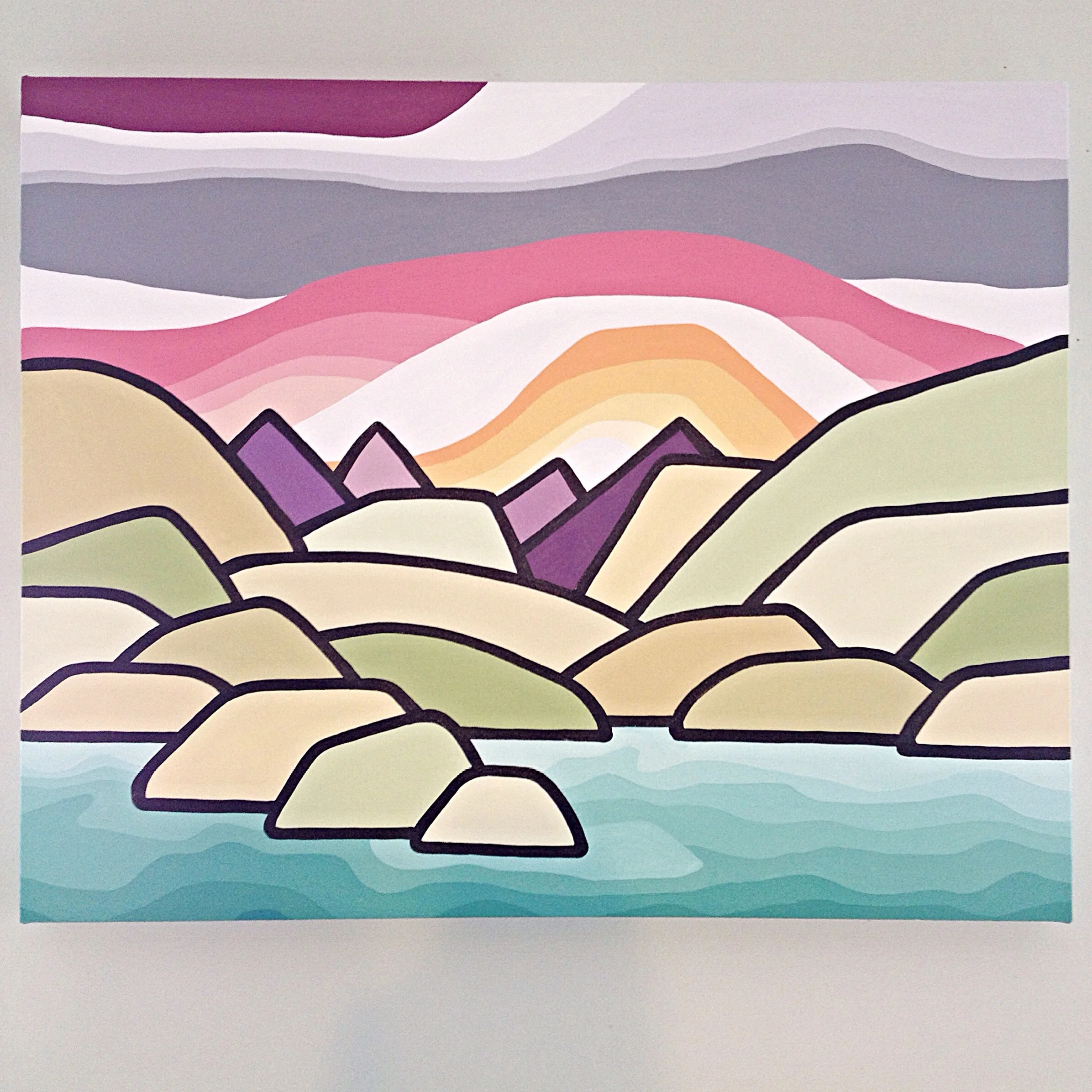 'Hazy Summer Days' 24"x30" SOLD