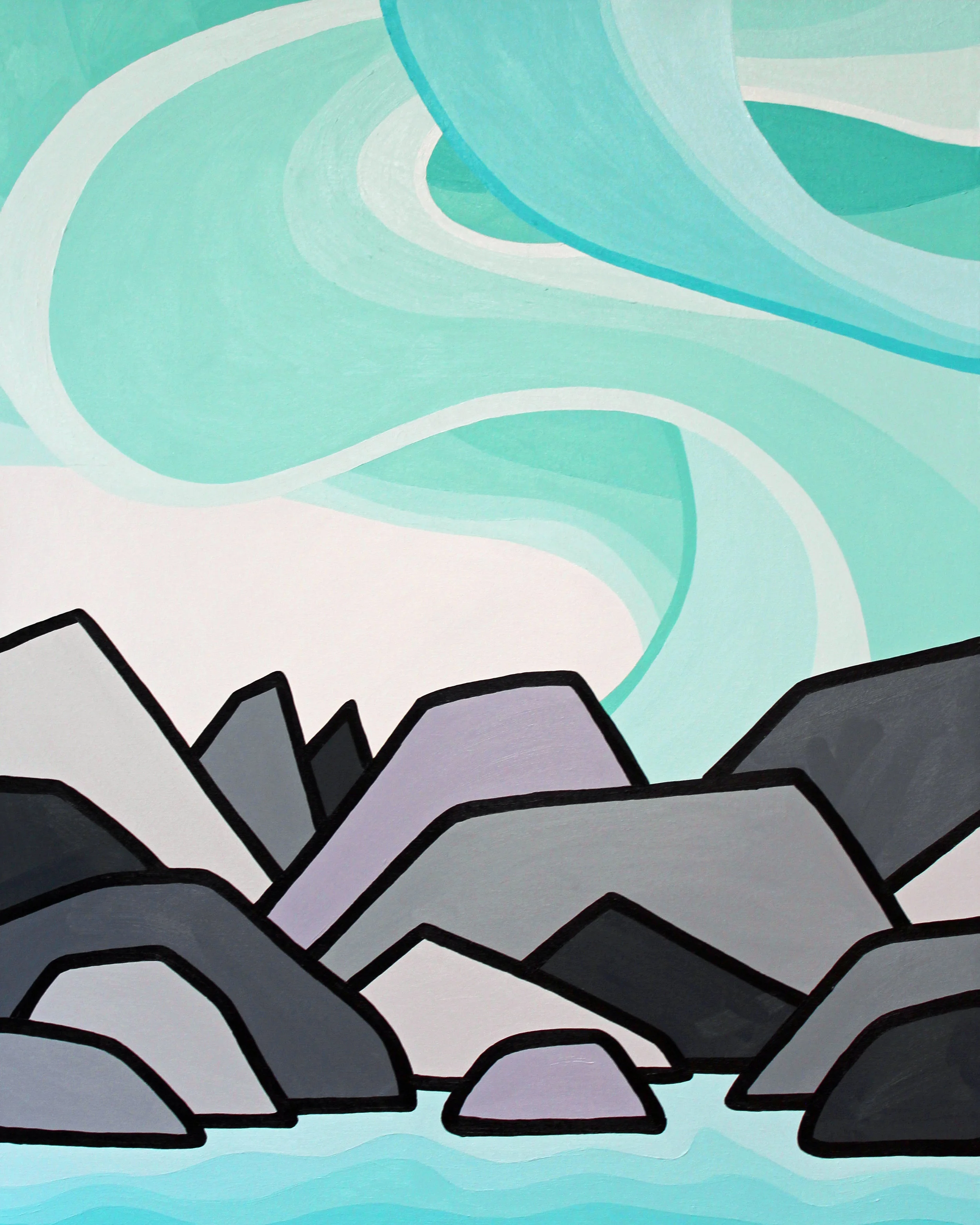 That Night 30" x 24"