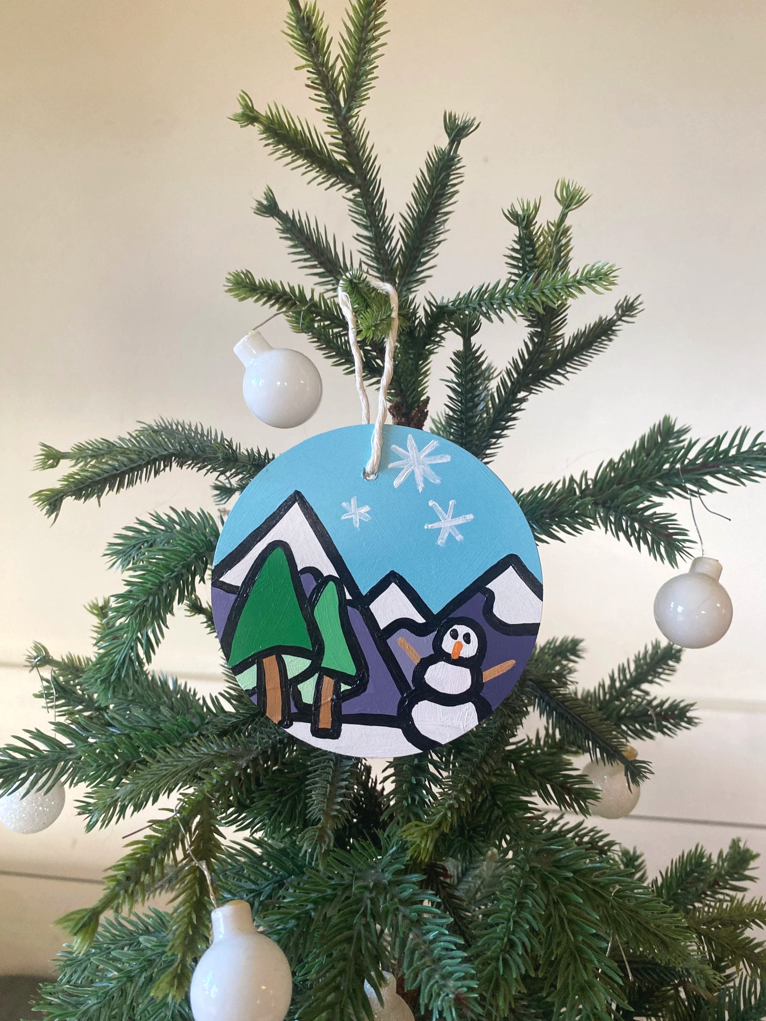 The Snowman Christmas Ornament 4"