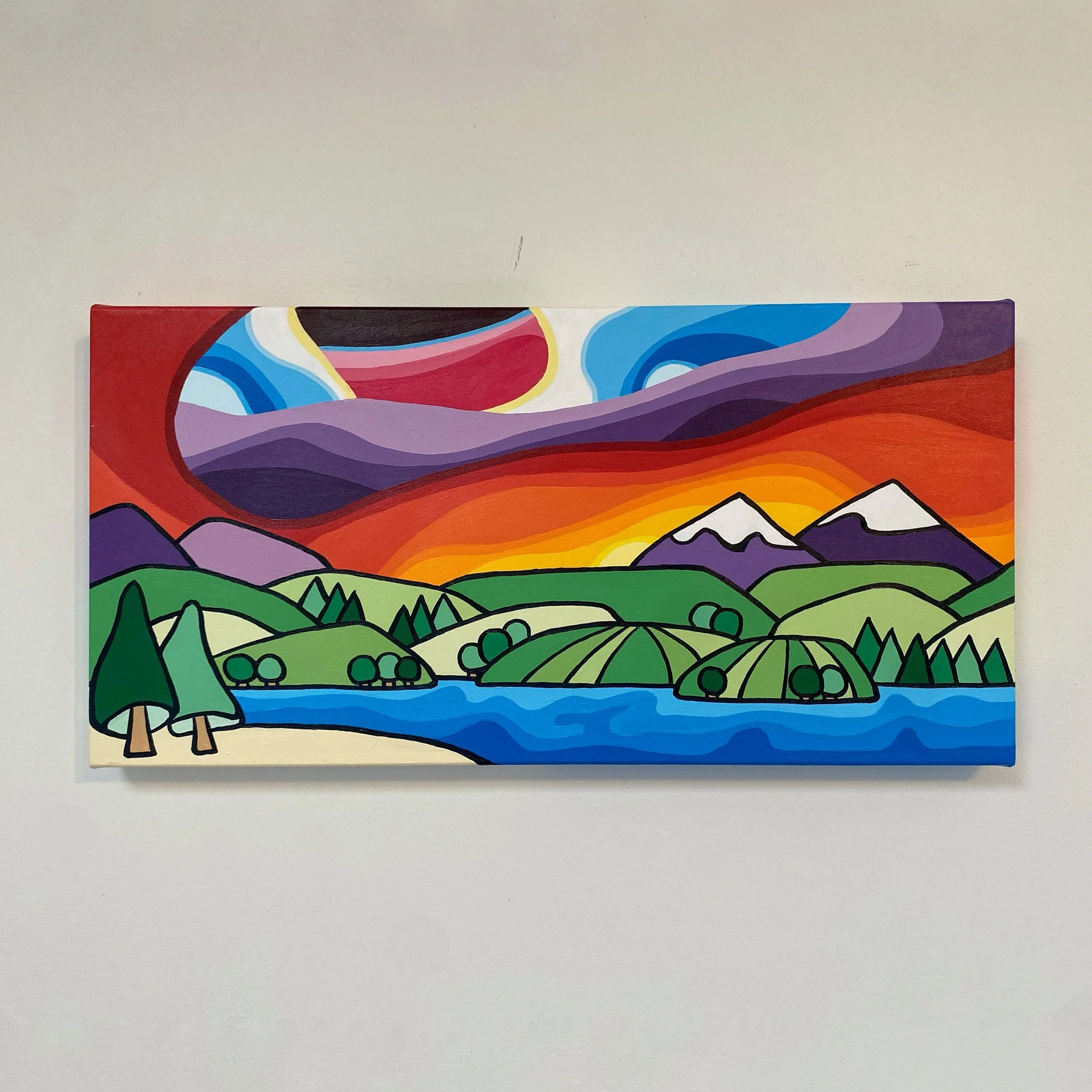 One More Swim 12" x 24"