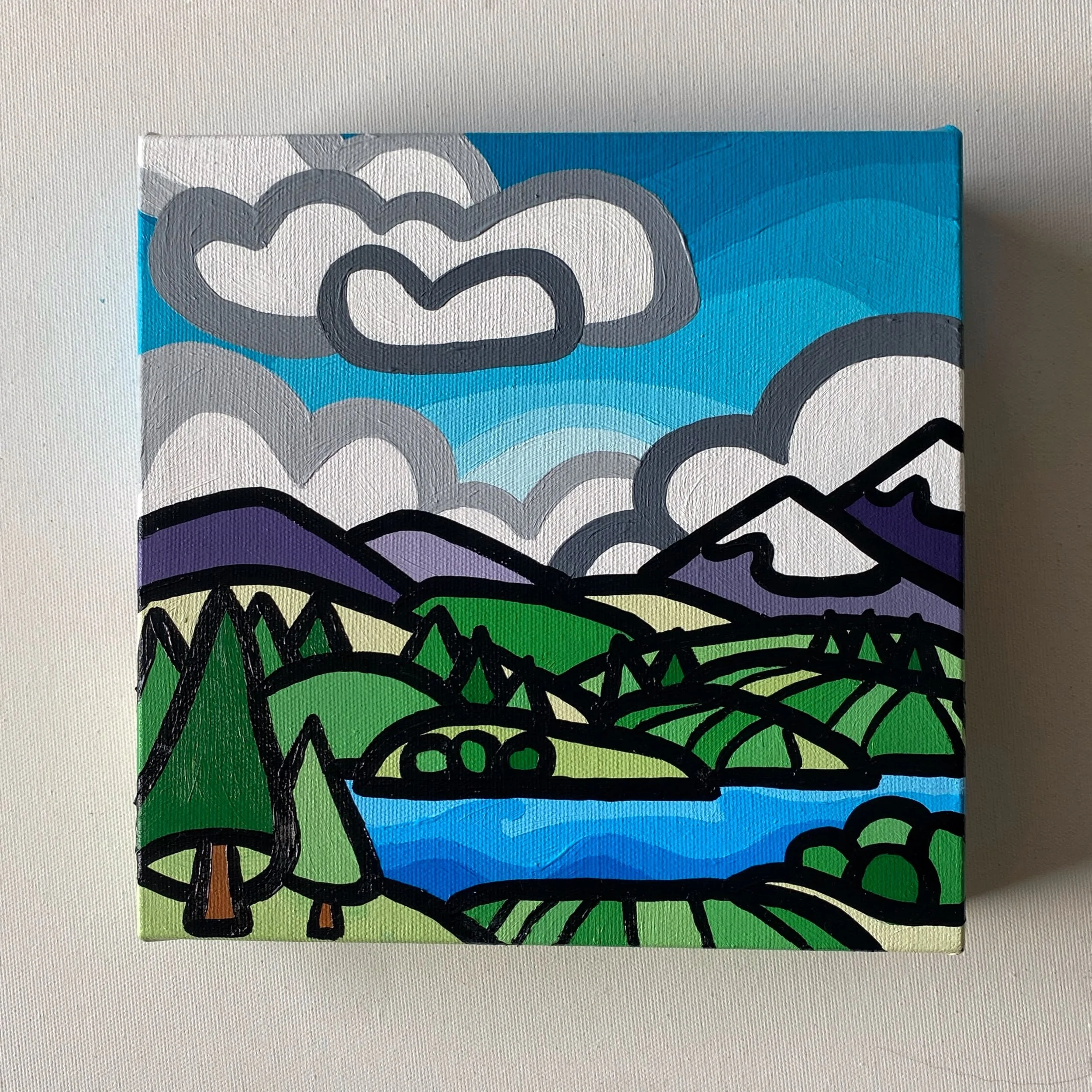 Okanagan Spring 8" x 8"
