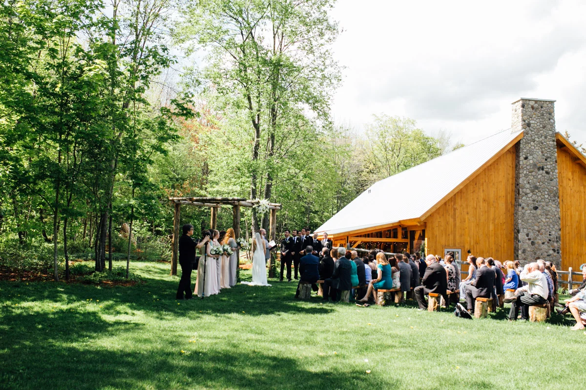 Cassandra Steve S Mad River Barn Outdoor Wedding Waitsfield