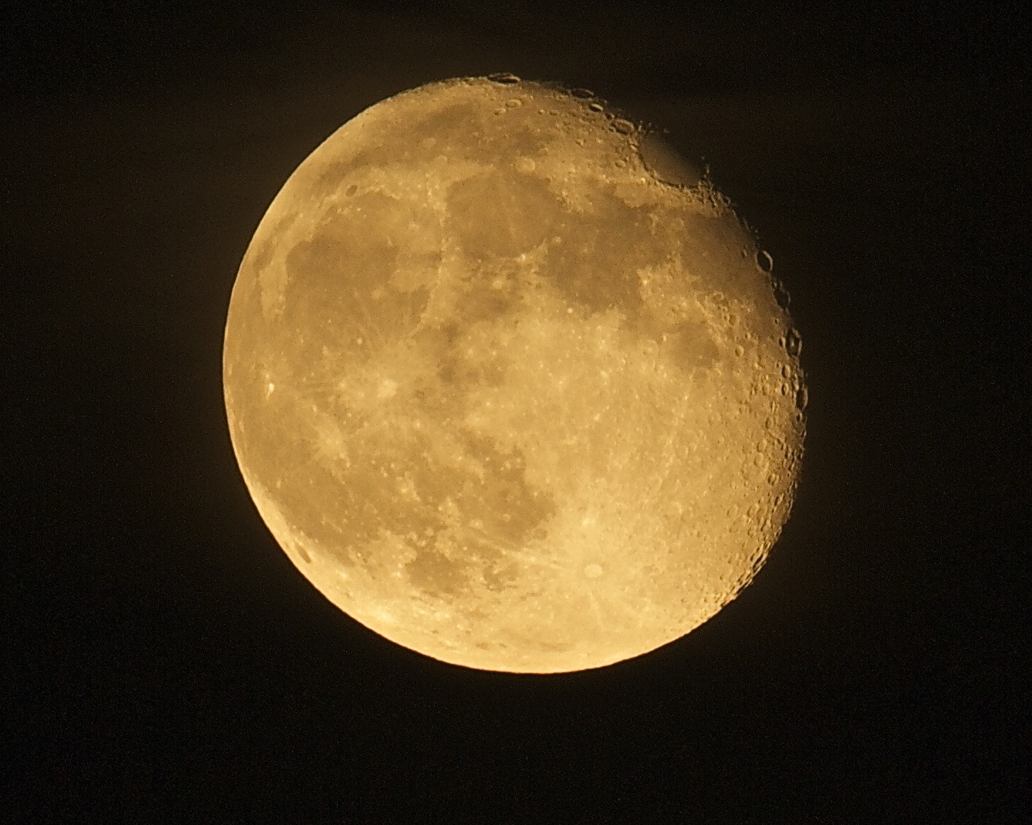 Waning Gibbous "Super" Moon 12 Aug 2014