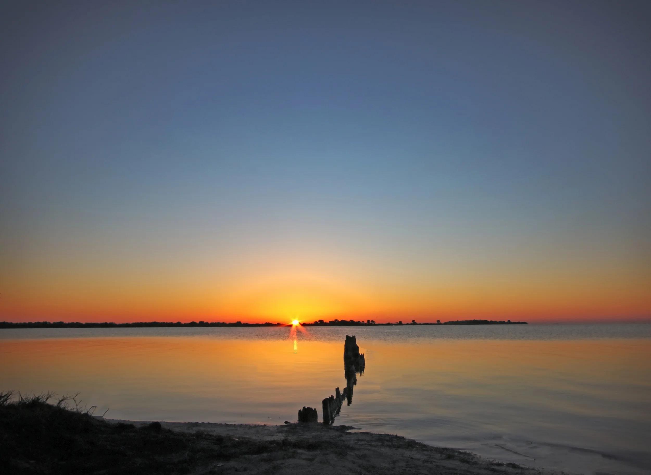 Sunrise over Merritt Island National Wildlife Reserve (MINWR)