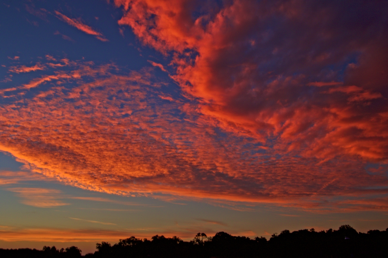Red sky in morning.. Sailor take warning..this photo made local news channel broadcast as well as mention on a nationally syndicated radio talk show. 