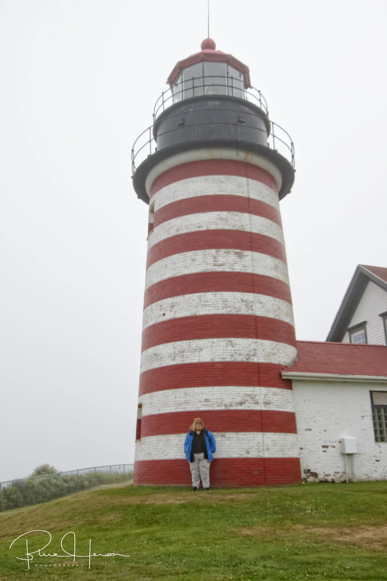 West Quoddy Head Lighthouse, Lubec, Maine.