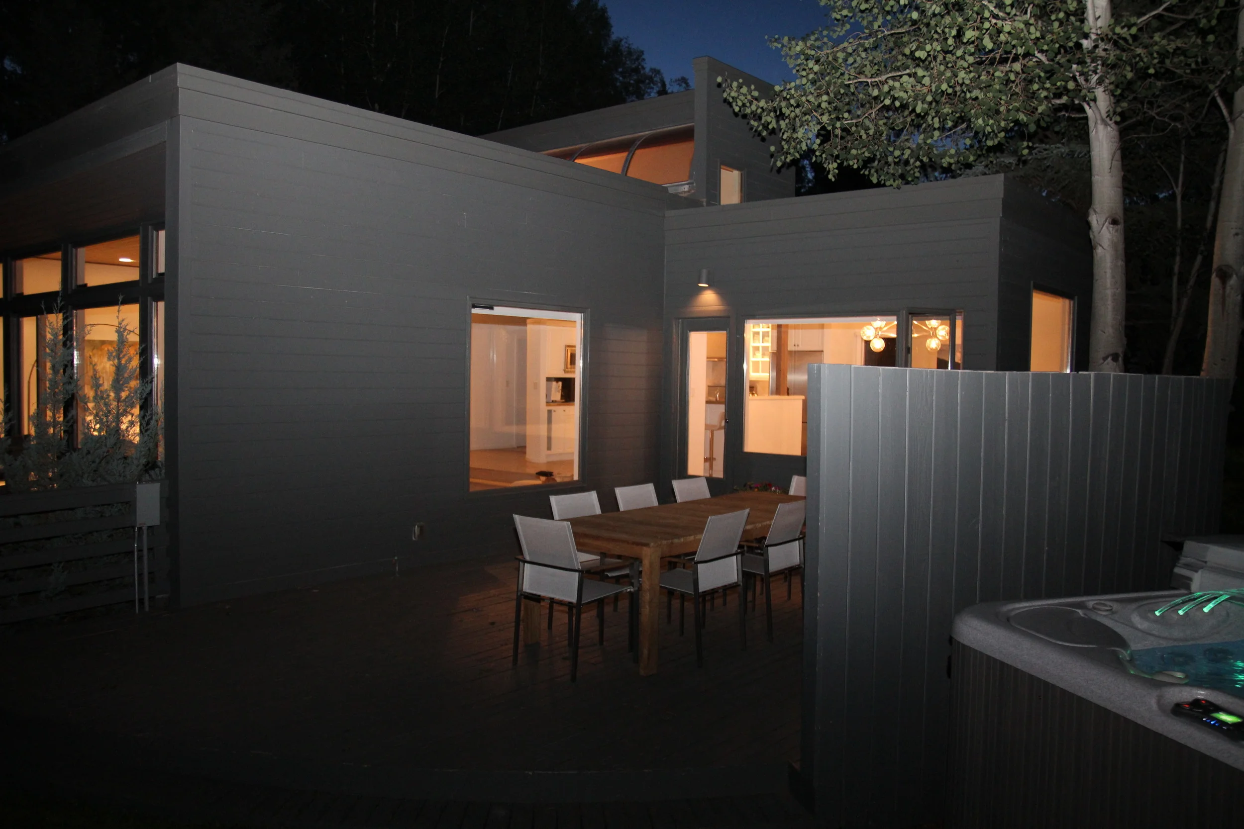 Early evening at 55 Overlook