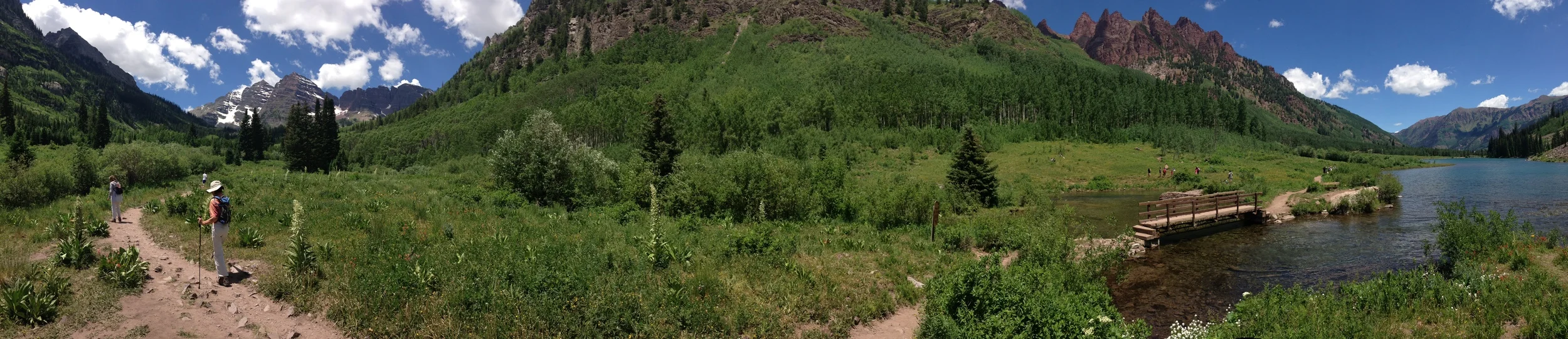 Hiking the Maroon Bells area
