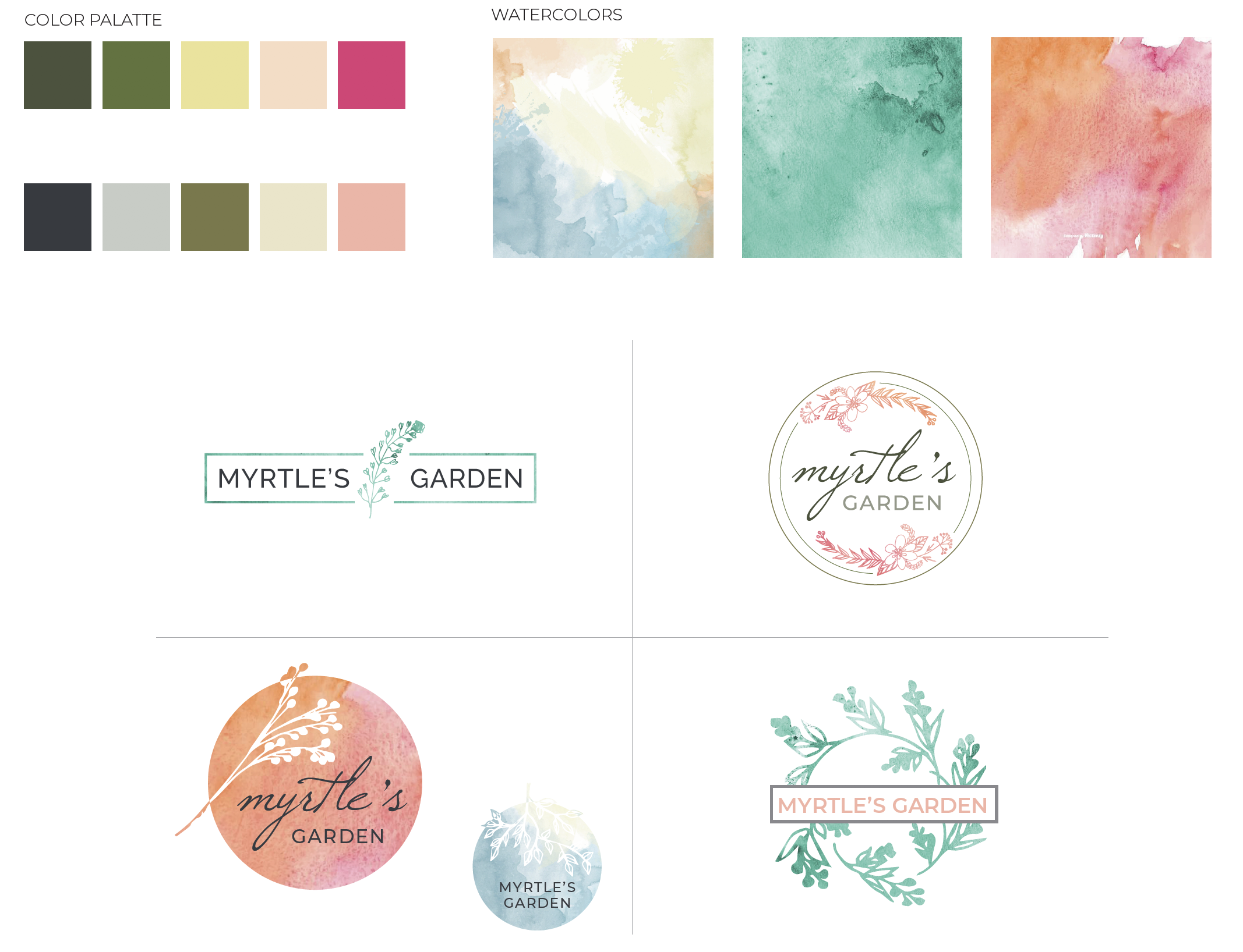 Myrtle's Garden concepting