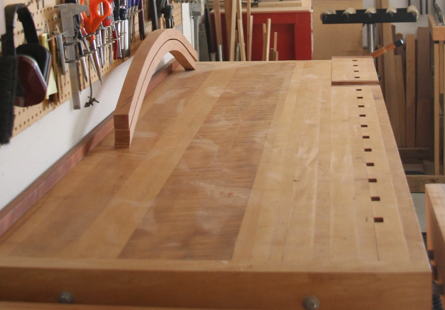 workbench surface