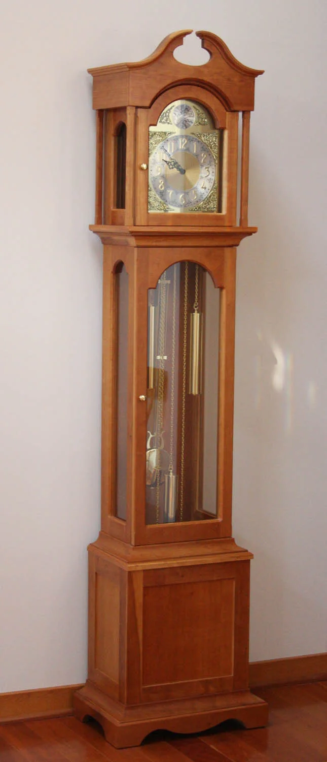 Cherry Grandmother clock