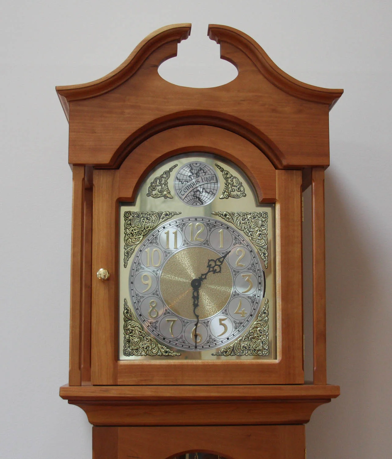 Cherry Grandmother clock