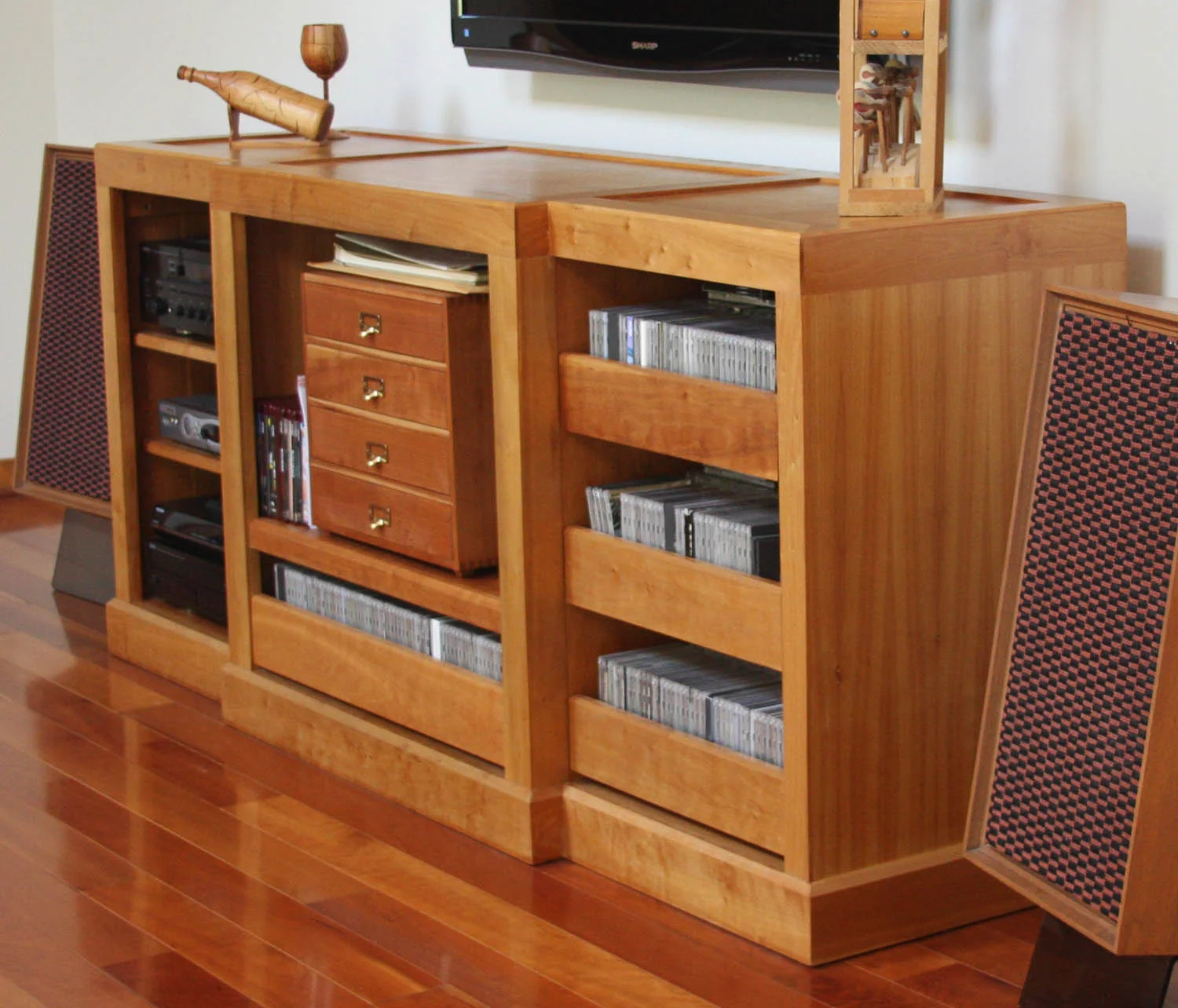 Cherry entertainment center