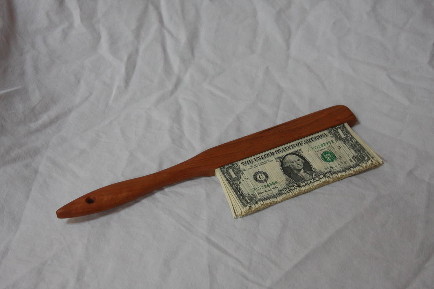 Cherry and US Currency, collaboration with Mark Wagner