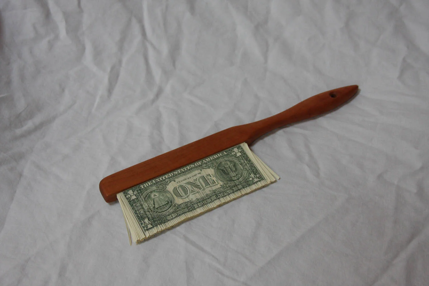 Cherry and US Currency, collaboration with Mark Wagner