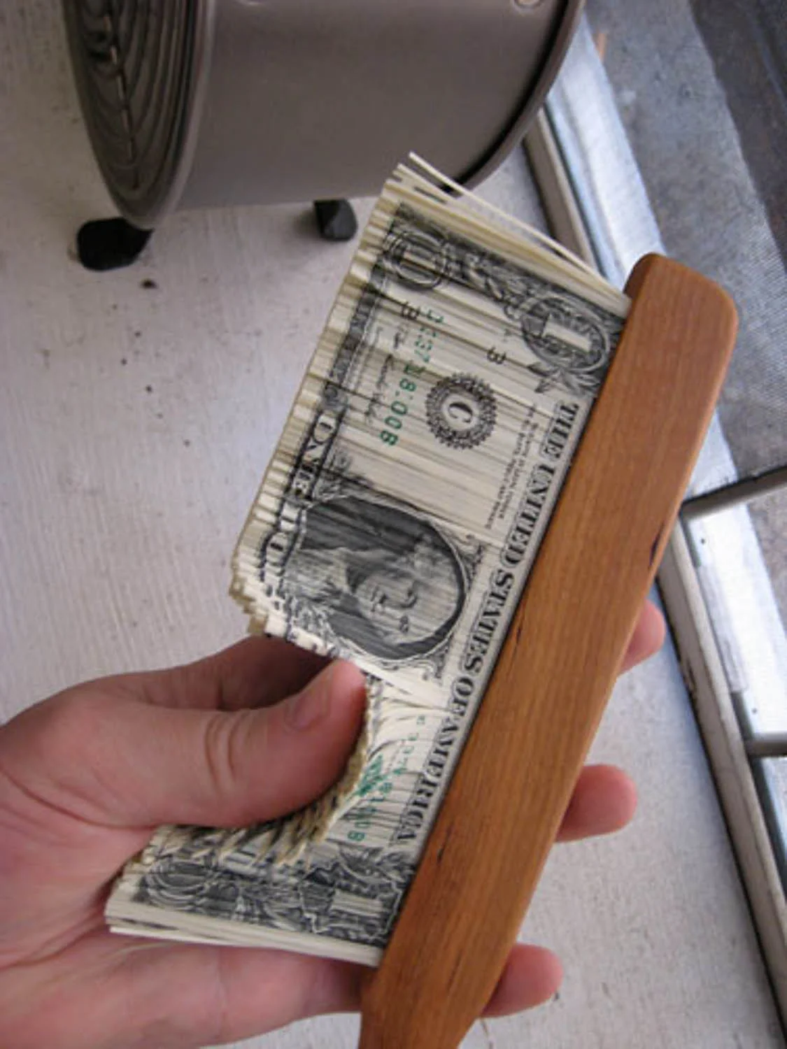 Cherry and US Currency, collaboration with Mark Wagner