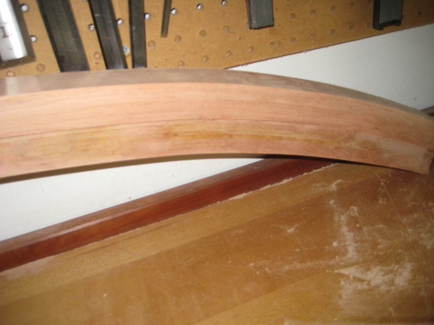 rocker lamination - close-up