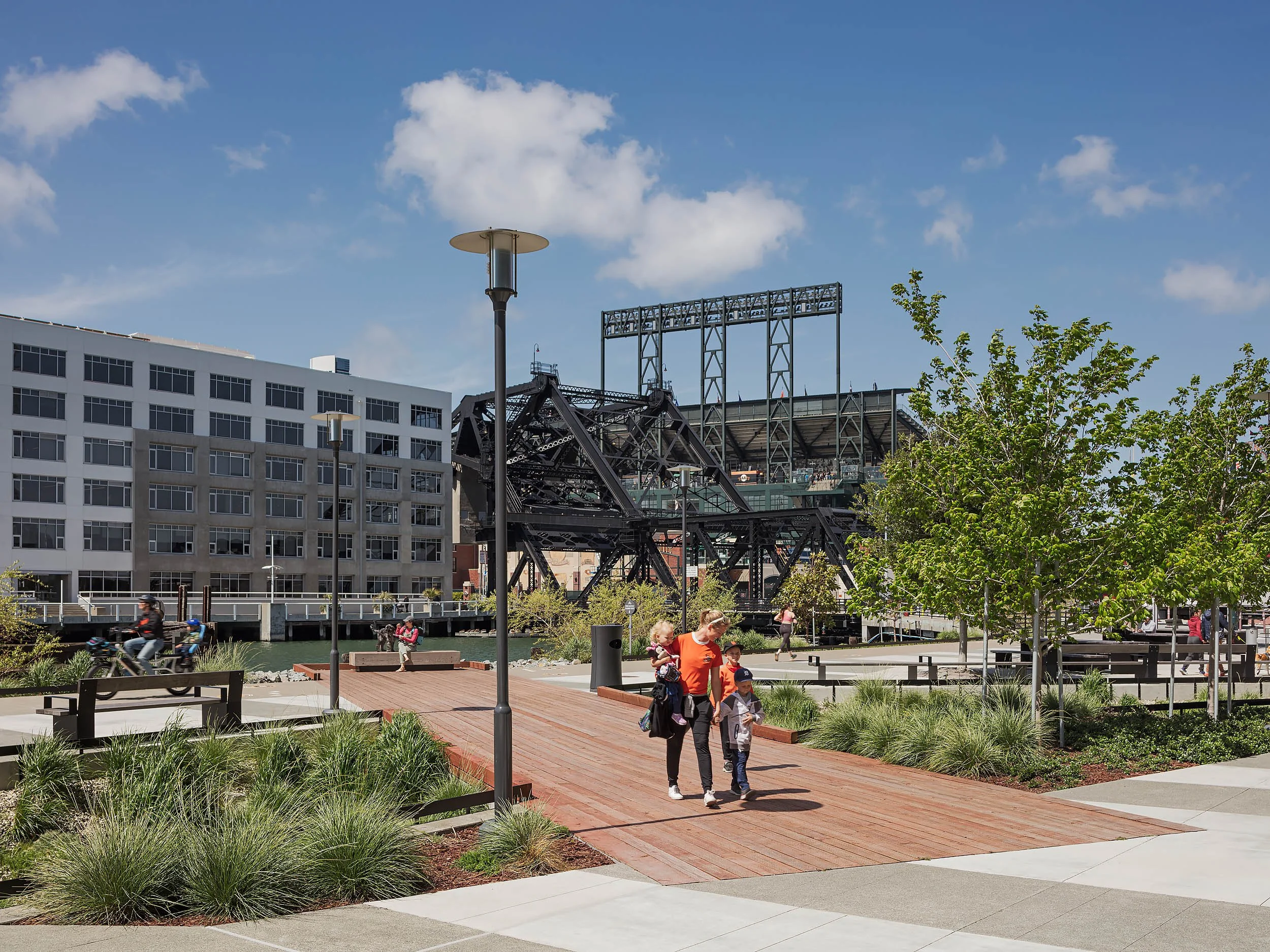 Mission Creek Stormwater Park San Francisco