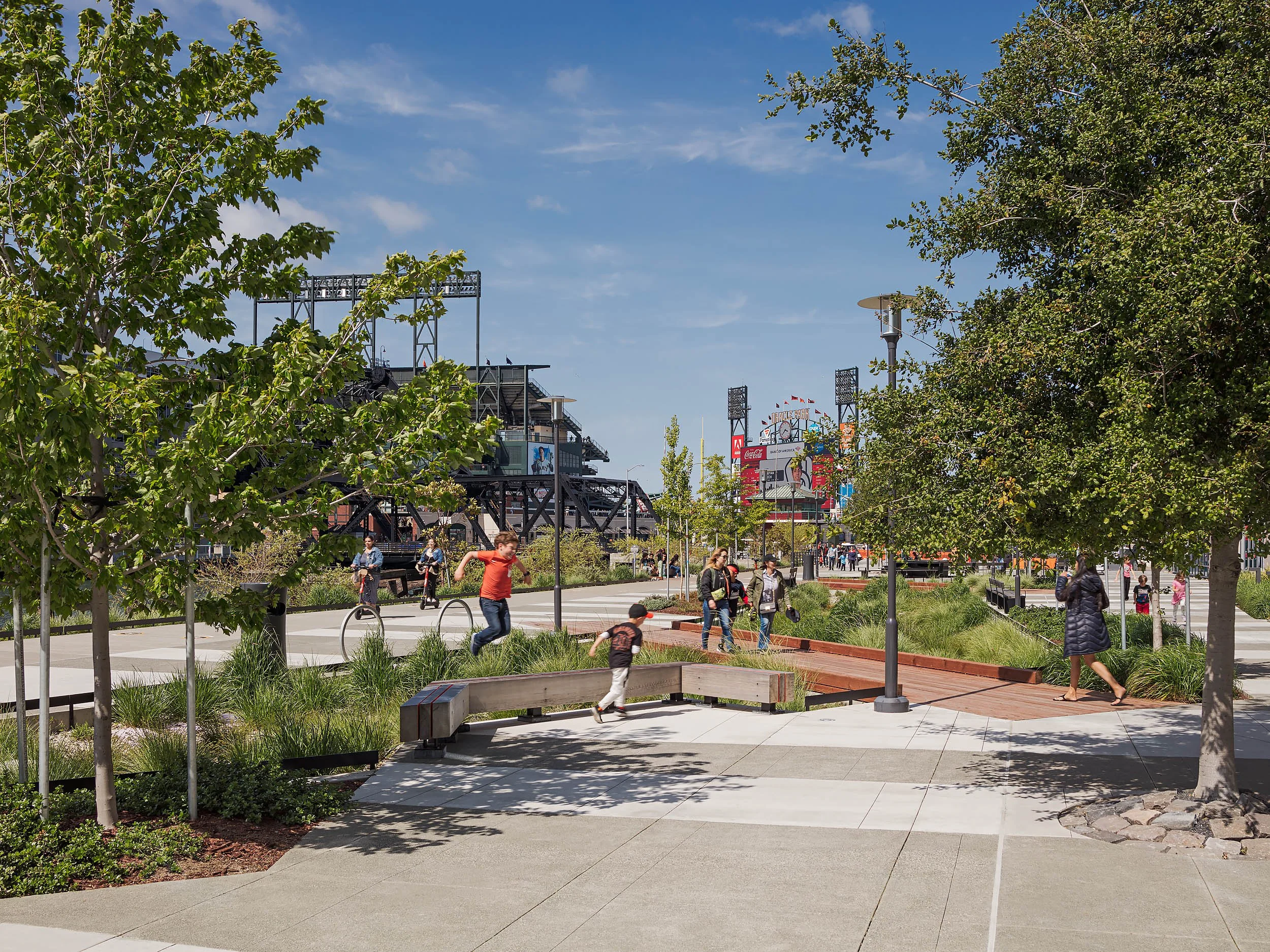 Mission Creek Stormwater Park San Francisco