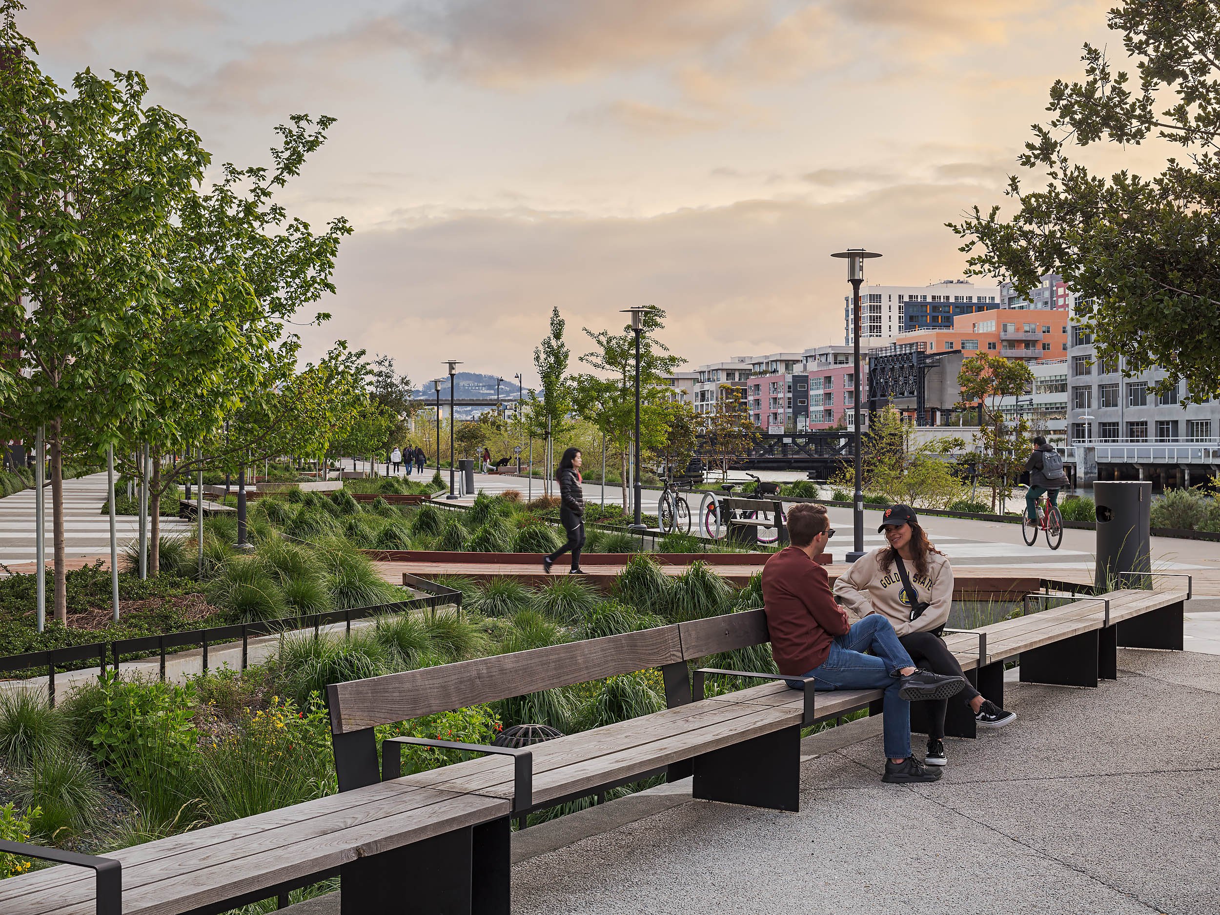 Mission Creek Stormwater Park San Francisco