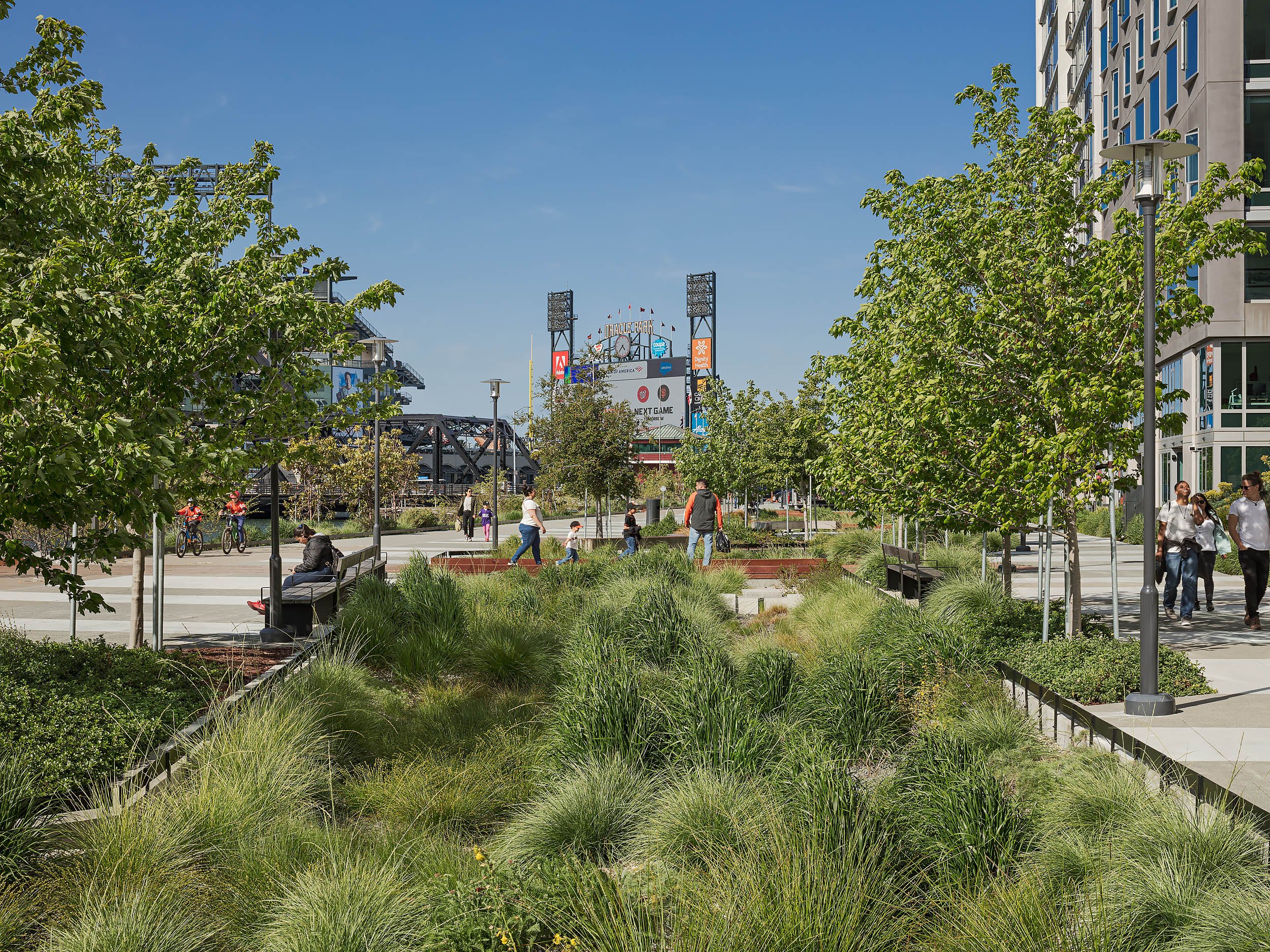 Mission Creek Stormwater Park San Francisco