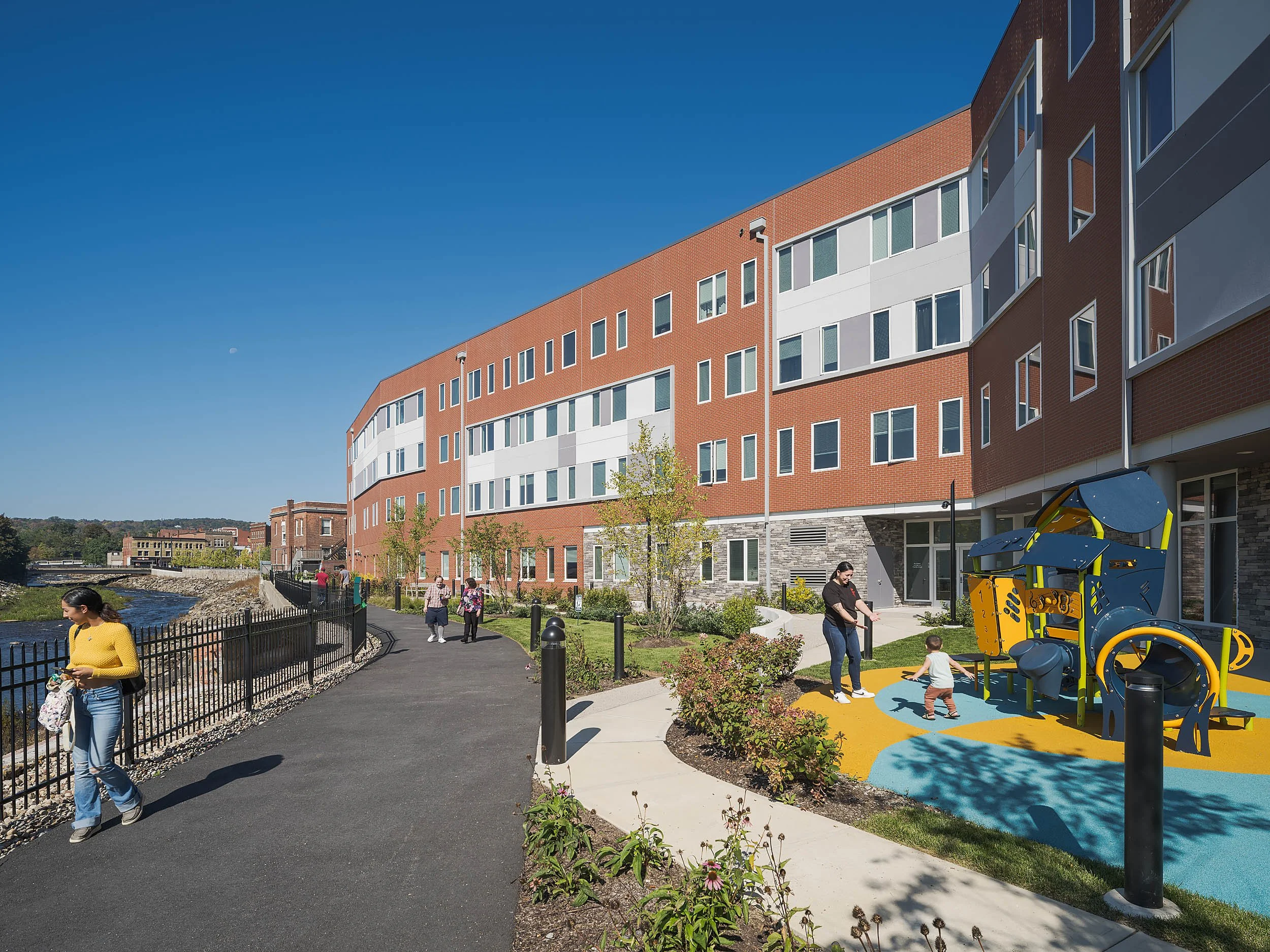 Torrington Riverfront, Passive House Mixed-Income Mixed-Use Residential Community