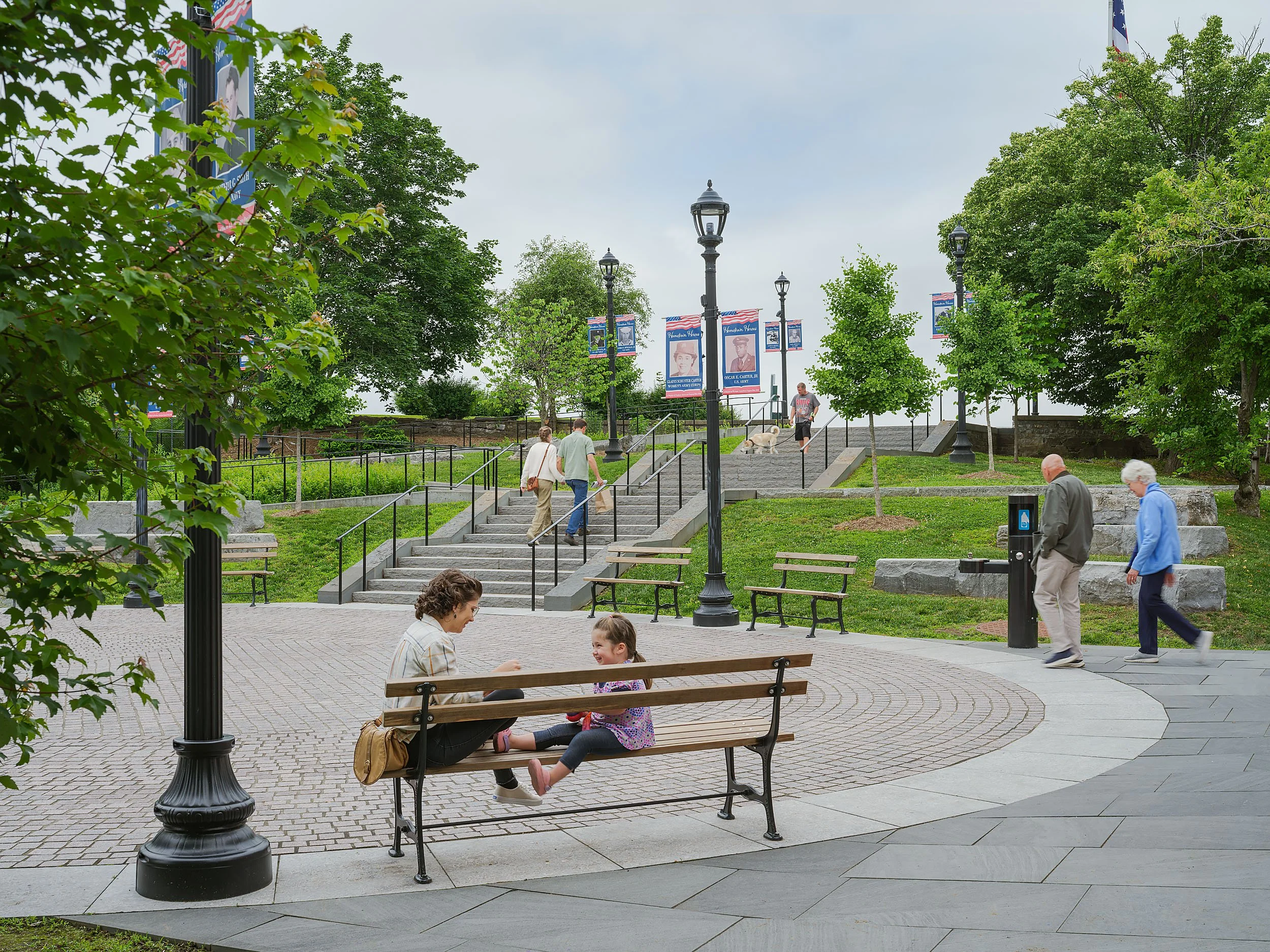 Promenade Hill Park - Hudson, NY