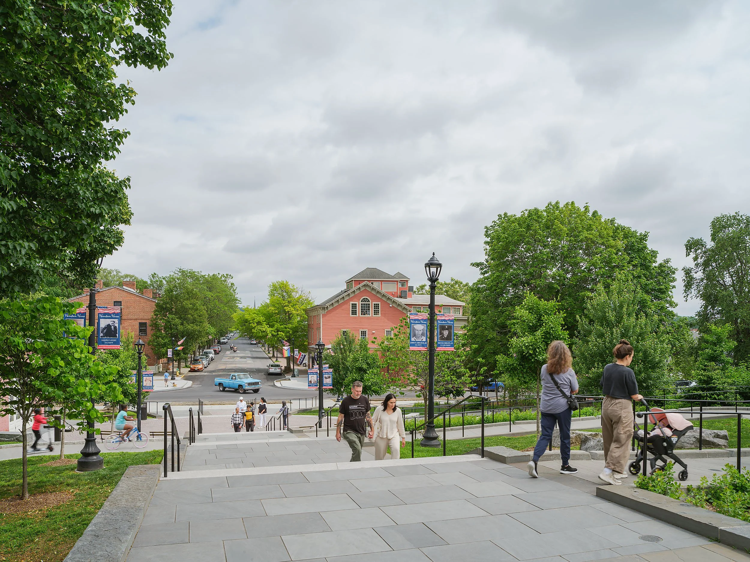 Promenade Hill Park - Hudson, NY