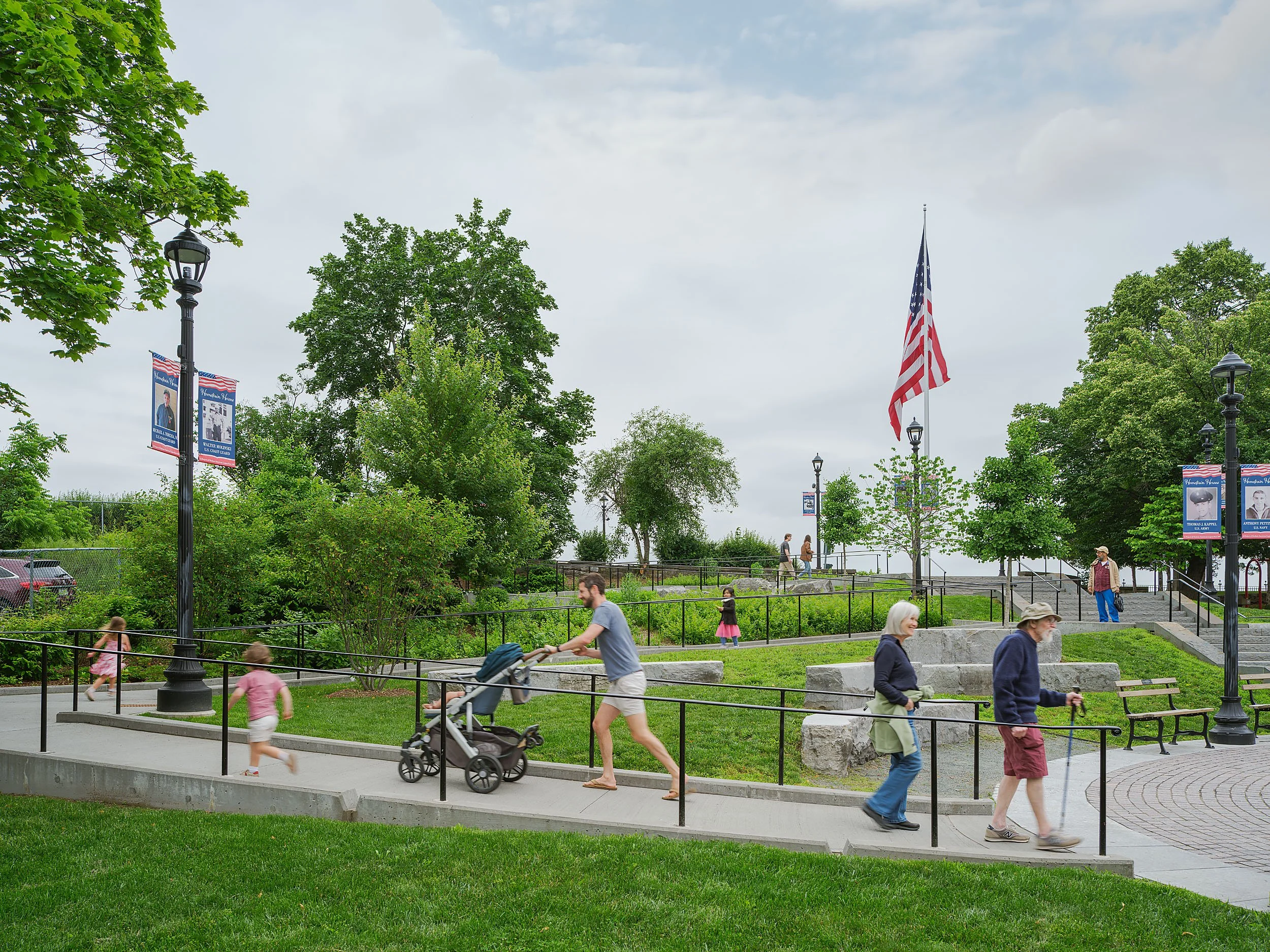 Promenade Hill Park - Hudson, NY